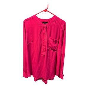 Lane Bryant Pink Blouse